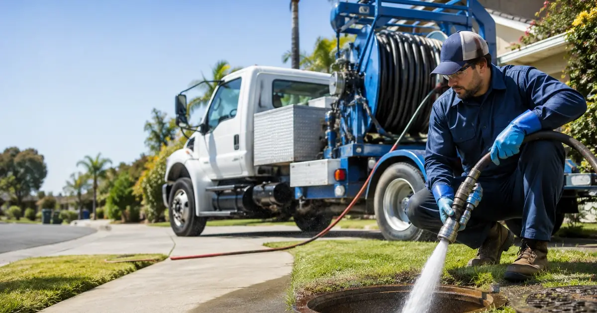 Hydro jet sewer cleaning Pittsburg