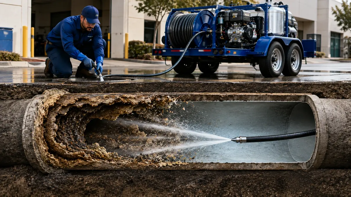 Sewer Pipe Descaling in Pittsburg